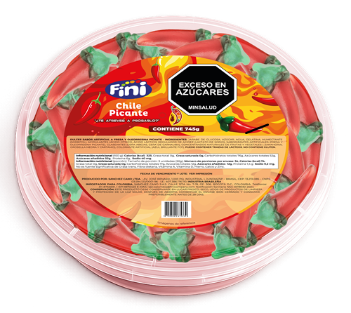  Goma Chile Picante x100