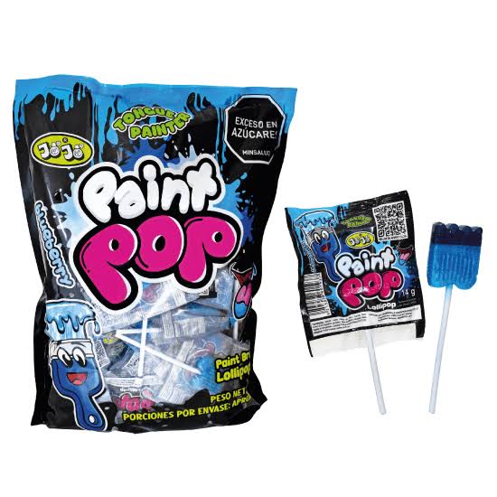 Chupeta Pinta azul x50 