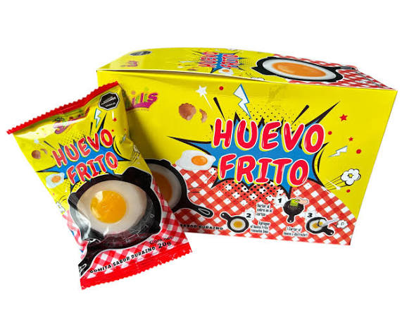 Goma Huevo Frito x12